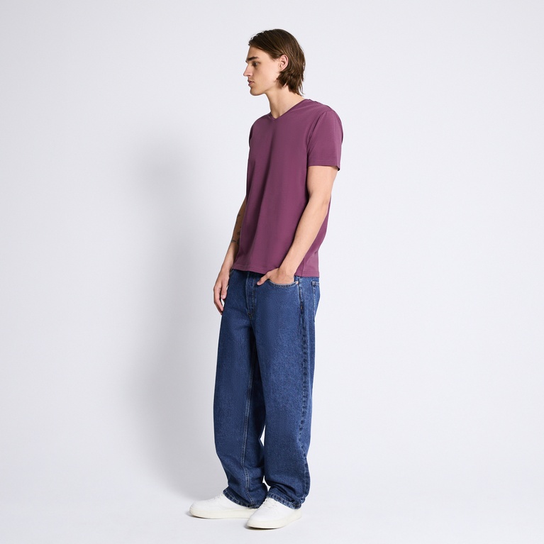 Premium basic tee "Conrad" Plum